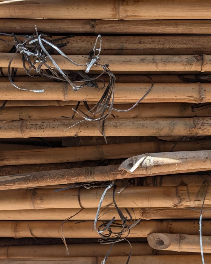 Bamboo scaffolding in Hong Kong
